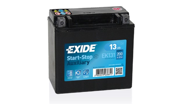 ΜΠΑΤΑΡΙΑ EK131 EXIDE Auxiliary AGM Start Stop 12V 13Ah 200A EN